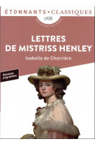 Lettres de mistriss henley