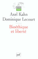 Bioethique et liberte - entretien realise par christian godin