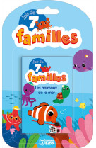 Jeux 7 familles animaux mer