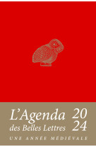 Agenda des belles lettres 2024 - une annee medievale et feminine - illustrations, noir et blanc