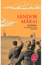 Journal tome 2 : les annees d'exil, 1949-1967