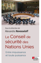 Le conseil de securite des nations unies. entre puissance et toute puissance