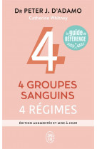 4 groupes sanguins, 4 regimes