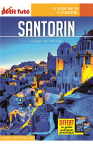 Guide petit fute  -  carnets de voyage : santorin