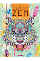 Color zen - animaux sauvages (tigre)