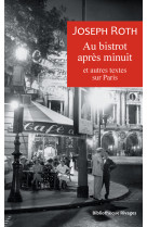 Au bistrot apres minuit