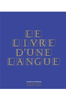 Le livre d'une langue