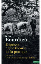 Esquisse d'une theorie de la pratique - precede de trois etudes d'ethnologie kabyle