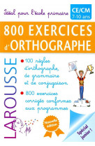 800 exercices d'orthographe