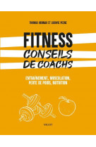 Fitness : conseils de coachs - entrainement, musculation, perte de poids, nutrition - illustrations,