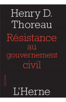 Resistance au gouvernement civil