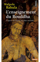 L'enseignement du bouddha - d'apres les textes les plus anciens