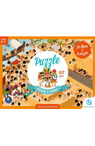 Puzzle cherche et trouve - les egyptiens - le livre + le puzzle 192 pieces