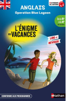 L'enigme des vacances de la 5eme a la 4eme - operation blue lagon