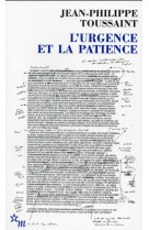 L'urgence et la patience