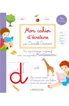 Mon cahier d'ecriture methode daniele dumont