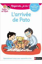 L'arrivee de pato - niveau 1 - regarde je lis ! - une histoire a lire tout seul