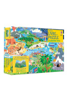 Livre et puzzle : la planete terre