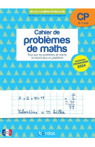 Mon cahier de problemes de maths cp