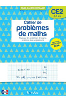 Mon cahier de problemes de maths ce2