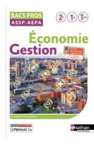 Economie-gestion - 2de/1re/tle bac pro assp - aepa livre + licence eleve - 2022