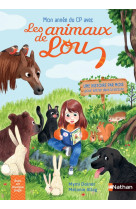 Mon annee de cp : avec les animaux de lou