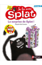 Je lis avec splat : la surprise de splat ! niveau 3