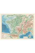 Carte : france physique