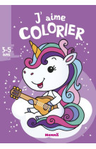 J'aime colorier (3-5 ans) (licorne)