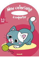 Mon coloriage a emporter (3-5 ans) (chat)