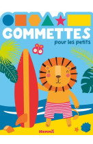 Gommettes pour les petits : lion surf