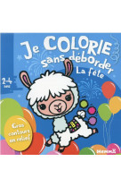 Je colorie sans deborder tome 48 : la fete  -  2/4 ans