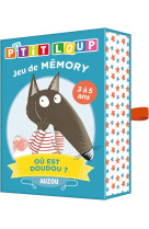 P'tit loup : jeu de memory  -  ou est doudou ?