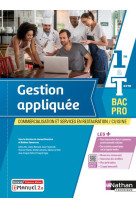 Gestion appliquee 1ere/term bac pro cuisine/csr - livre + licence eleve - 2022