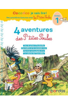 Cocorico je sais lire ! 1res lectures - 4 aventures p'tites poules - niveau 1 - tome 3