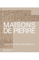 Maisons de pierre - architecture minerale - illustrations, couleur