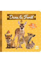 Bebe touche-a-tout - mon livre puzzle - dans la foret