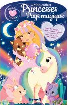 Coup de coeur creations - mon coffret princesses - pays magique - avec des stickers ! de jolies prin