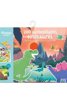 200 autocollants dinosaures (edition 2021)