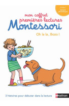 Mon coffret premieres lectures montessori : oh la la, bozo!