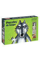 4 puzzles evolutifs loup