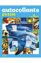 Autocol puzzle animaux dauphin