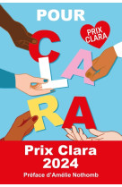 Pour clara. nouvelles d'ados. prix clara 2024