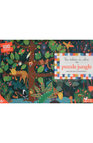 Puzzle jungle - 100 pieces et des jeux d'observation