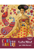 Les ateliers du calme : l'art a la maniere de klimt : sequins a coller reveries