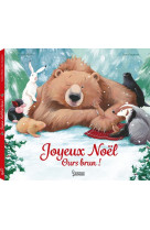 Joyeux noel ours brun