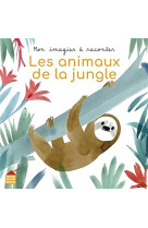 Mon imagier a raconter : les animaux de la jungle