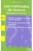 Les methodes de lecture expliquees aux parents