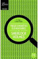 Treize enquetes elementaires de sherlock holmes