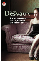 A l'attention de la femme de menage